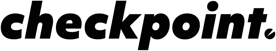 Logo checkpoint nero